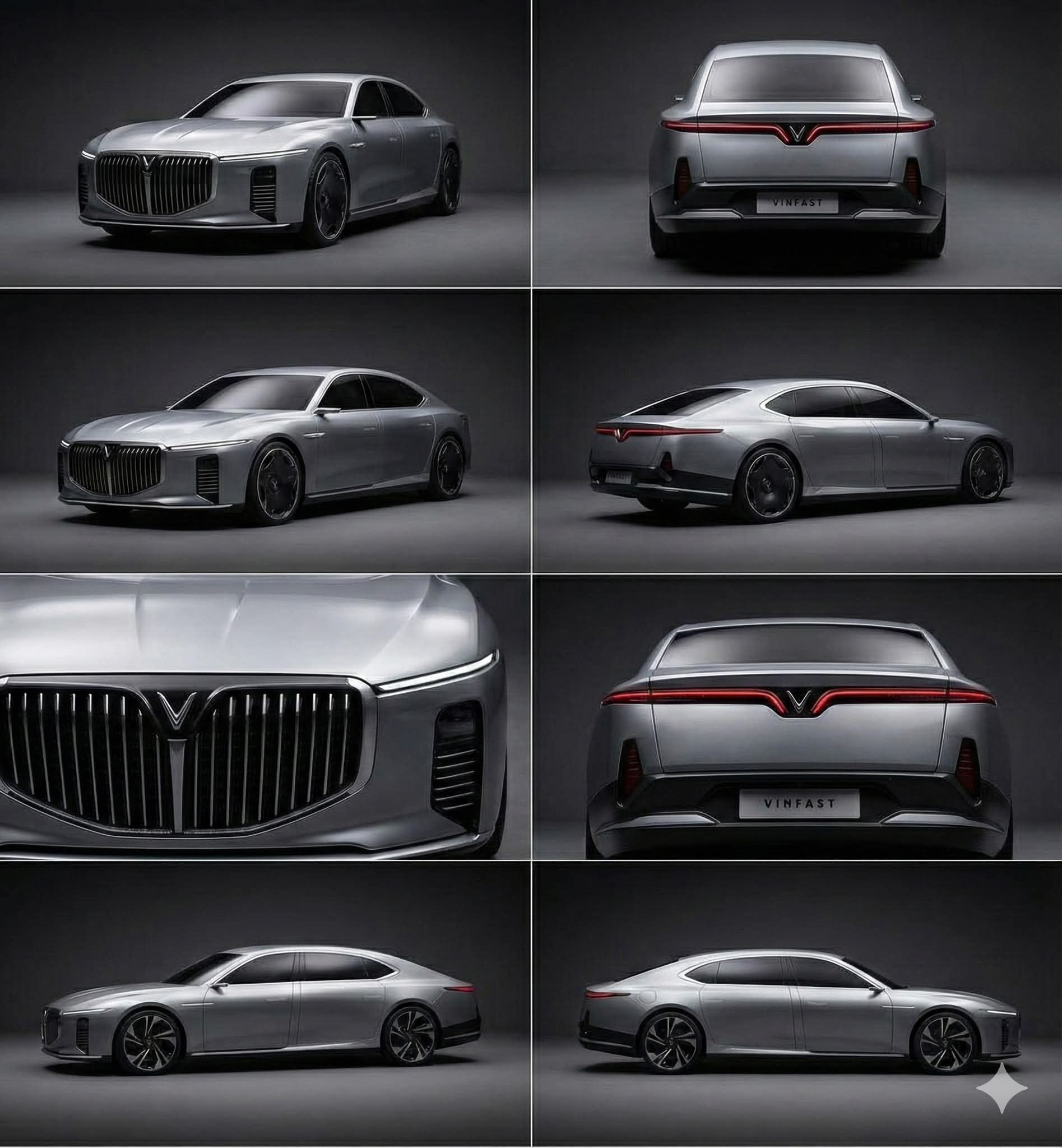 Lộ thiết kế loạt xe mới tinh của VinFast: Trông sang trọng như Bentley, dùng động cơ đốt trong, có thể mang tên thương hiệu khác - Ảnh 4.