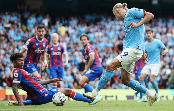 Haaland ngất ngây hạnh phúc khi gia nhập "Câu lạc bộ 100 bàn" - Ảnh 5.