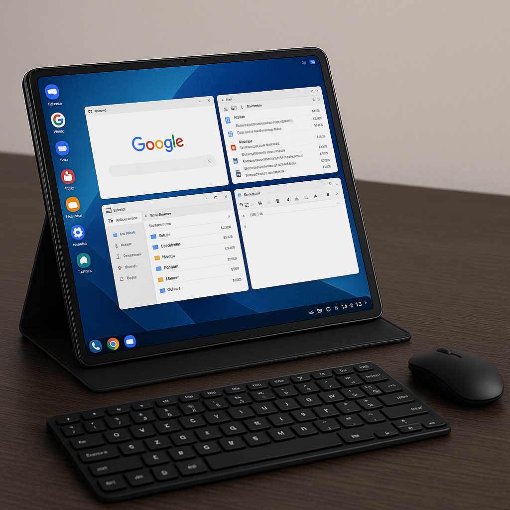 Galaxy Z Trifold: Máy tính bảng gập 3 với trải nghiệm đa nhiệm vượt trội - Ảnh 5. Galaxy Z Trifold: Máy tính bảng gập 3 với trải nghiệm đa nhiệm vượt trội - Ảnh 5.