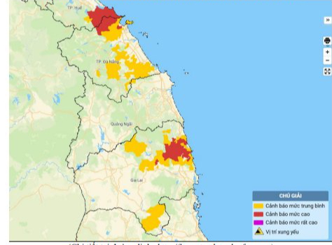 Người dân ở Đà Nẵng và 2 tỉnh, thành phố dưới đây đặc biệt chú ý - Ảnh 2.
