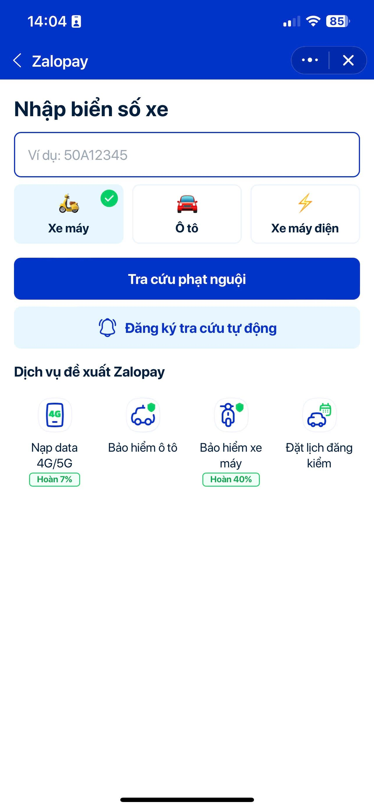 Cách tra cứu phạt nguội trên Zalo đơn giản và chính xác cho tài xế - Ảnh 5.