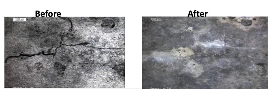 Ph&aacute;t minh của Nhật Bản l&agrave;m rung chuyển ng&agrave;nh x&acirc;y dựng: B&ecirc; t&ocirc;ng &lsquo;sống&rsquo; tự chữa l&agrave;nh khi g&atilde;y nứt, &lsquo;liền sẹo&rsquo; trong 1 th&aacute;ng, độ bền 100 năm, giảm 50% chi ph&iacute; bảo tr&igrave; - Ảnh 3.