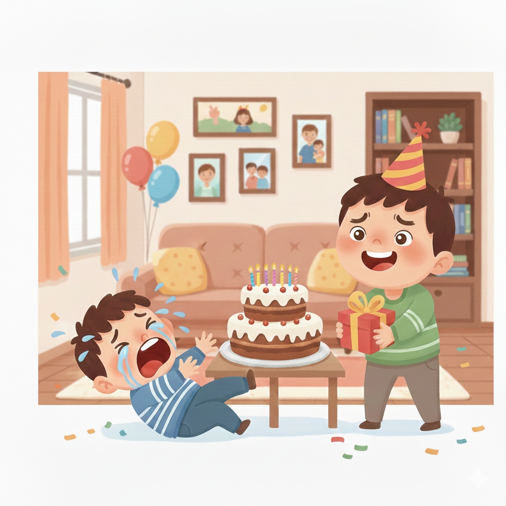 Sinh nhật anh trai nhưng mẹ v&agrave; b&agrave; ngoại đ&ograve;i qu&agrave; cho cậu em: C&oacute; 1 kiểu THI&Ecirc;N VỊ cực kỳ nhẫn t&acirc;m nhưng lại đột lốt "c&ocirc;ng bằng"- Ảnh 4.