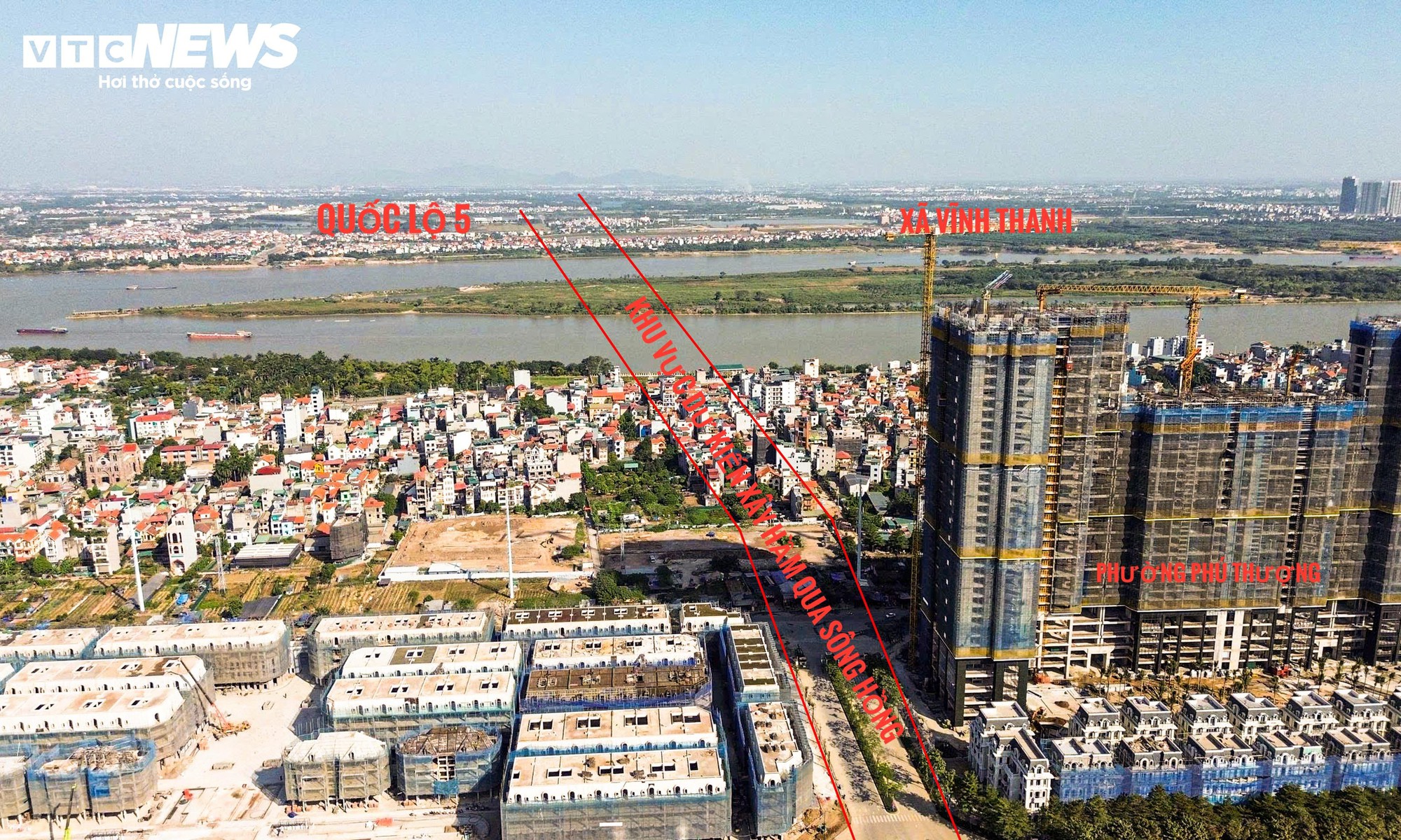 Hầm đường bộ 2 tầng vượt s&ocirc;ng Hồng: Dự &aacute;n lớn gần 22 . 000 Tỷ đồng tại H&agrave; Nội - Ảnh 2.