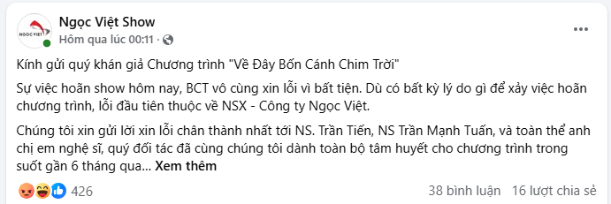 Giám đốc show về Đây Bốn Cánh Chim Trời bị khởi tố vì Lừa đảo tài sản - Ảnh 3.