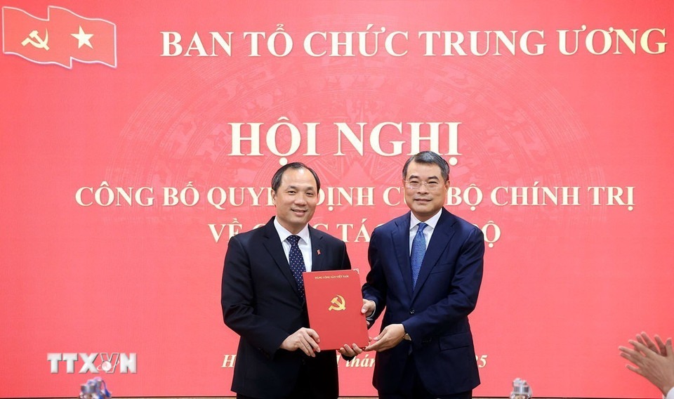 &Ocirc;ng Ho&agrave;ng Trung Dũng được bổ nhiệm l&agrave;m Ph&oacute; trưởng Ban Tổ chức Trung ương - Ảnh 1.