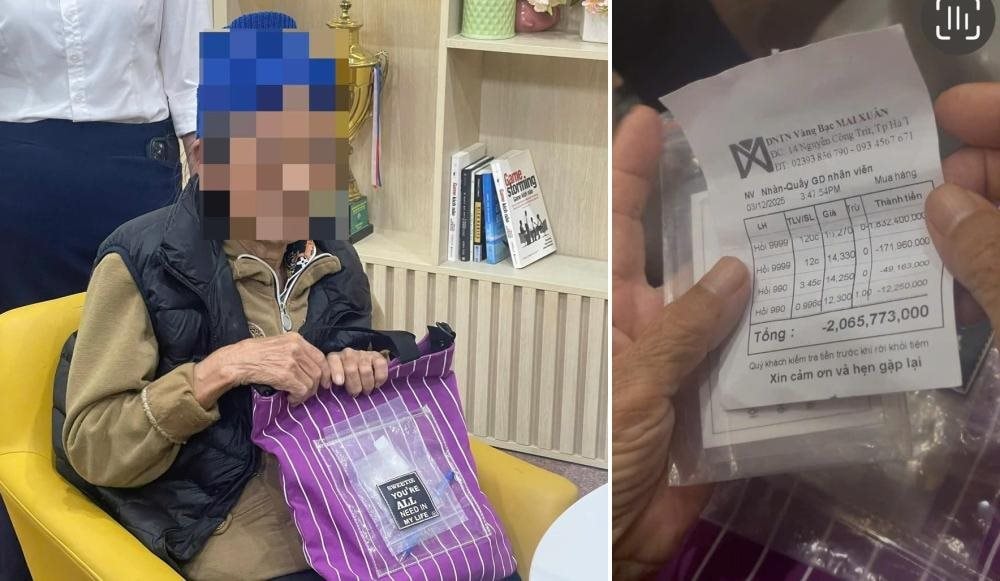 Cụ bà 80 tuổi suýt trở thành nạn nhân lừa đảo qua điện thọai với 2 tỷ đồng - Ảnh 2.