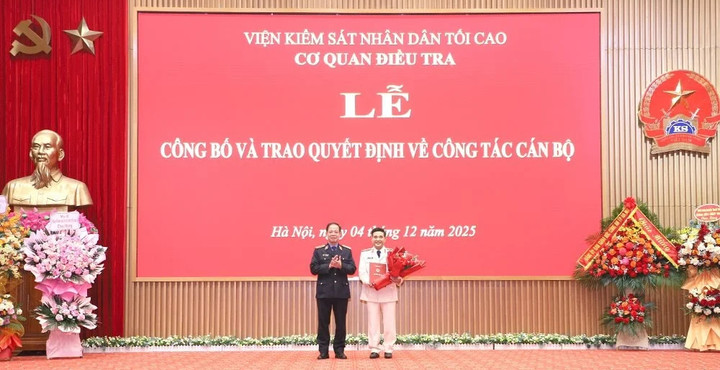 Đại tá Lê Đức Hùng giữ chức Phó Thủ trưởng Cơ quan điều tra Viện KSND tối cao - Ảnh 1.