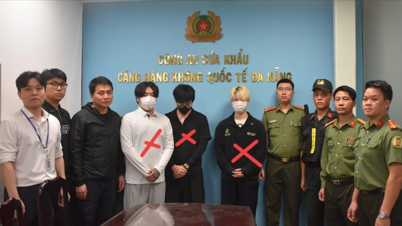 Ba gã trai Hàn Quốc lừa đảo tình cảm qua công nghệ deepfake ở Đà Nẵng - Ảnh 1.