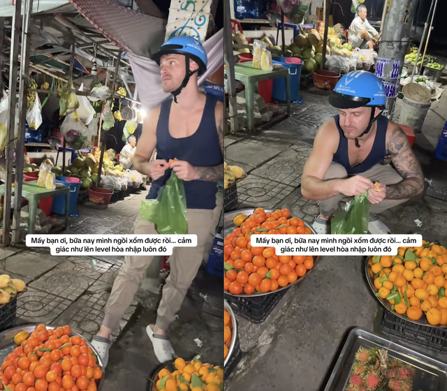 Khách Tây khoe "kỹ năng mới" học được sau khi đến Việt Nam - Ảnh 2. Khách Tây khoe "kỹ năng mới" học được sau khi đến Việt Nam - Ảnh 2.