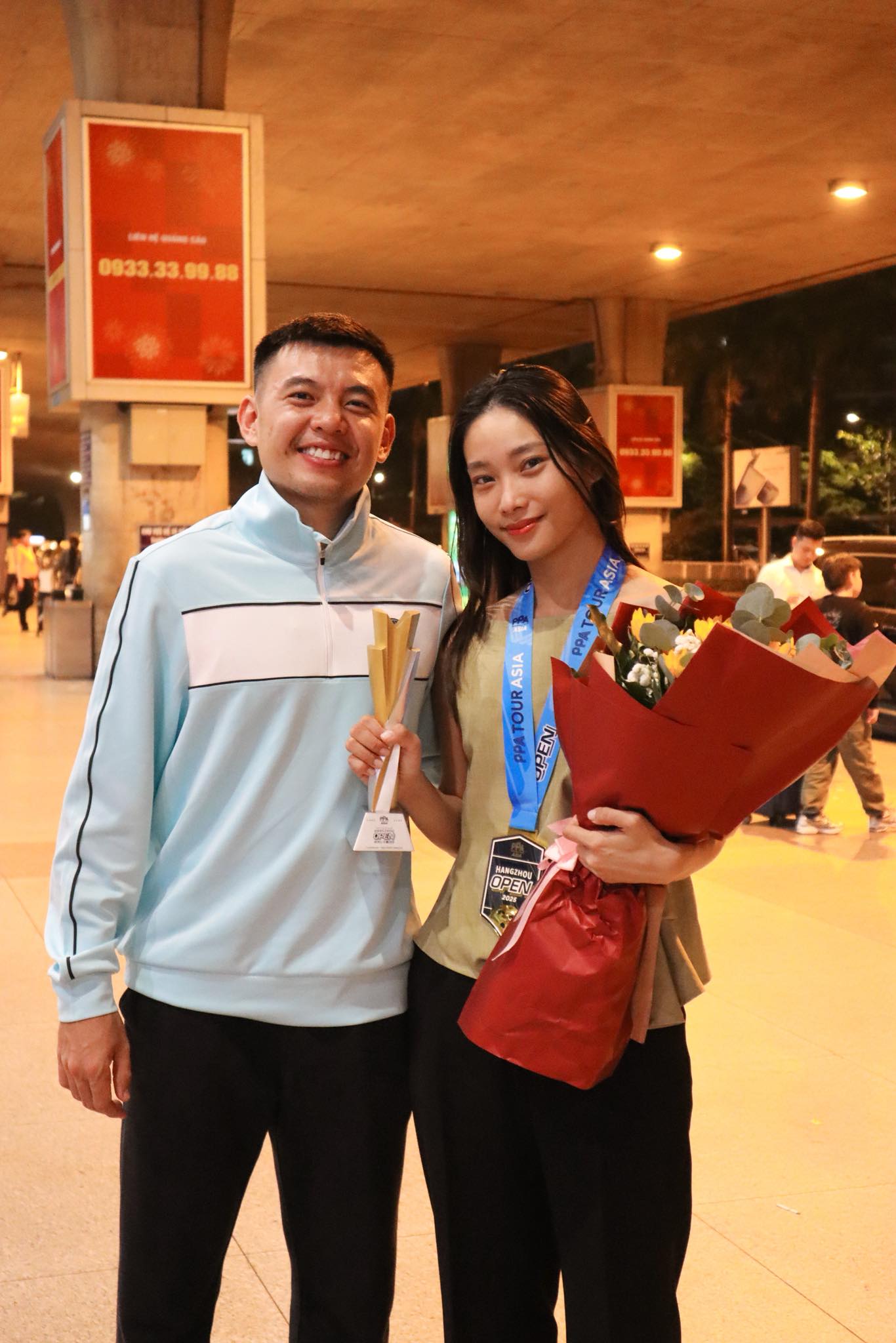 Hotgirl RMIT xinh đẹp được Lý Hoàng Nam tuyên bố dành tặng cúp vô địch PPA Tour Asia là ai?- Ảnh 1. Hotgirl RMIT xinh đẹp được Lý Hoàng Nam tuyên bố dành tặng cúp vô địch PPA Tour Asia là ai?- Ảnh 1.