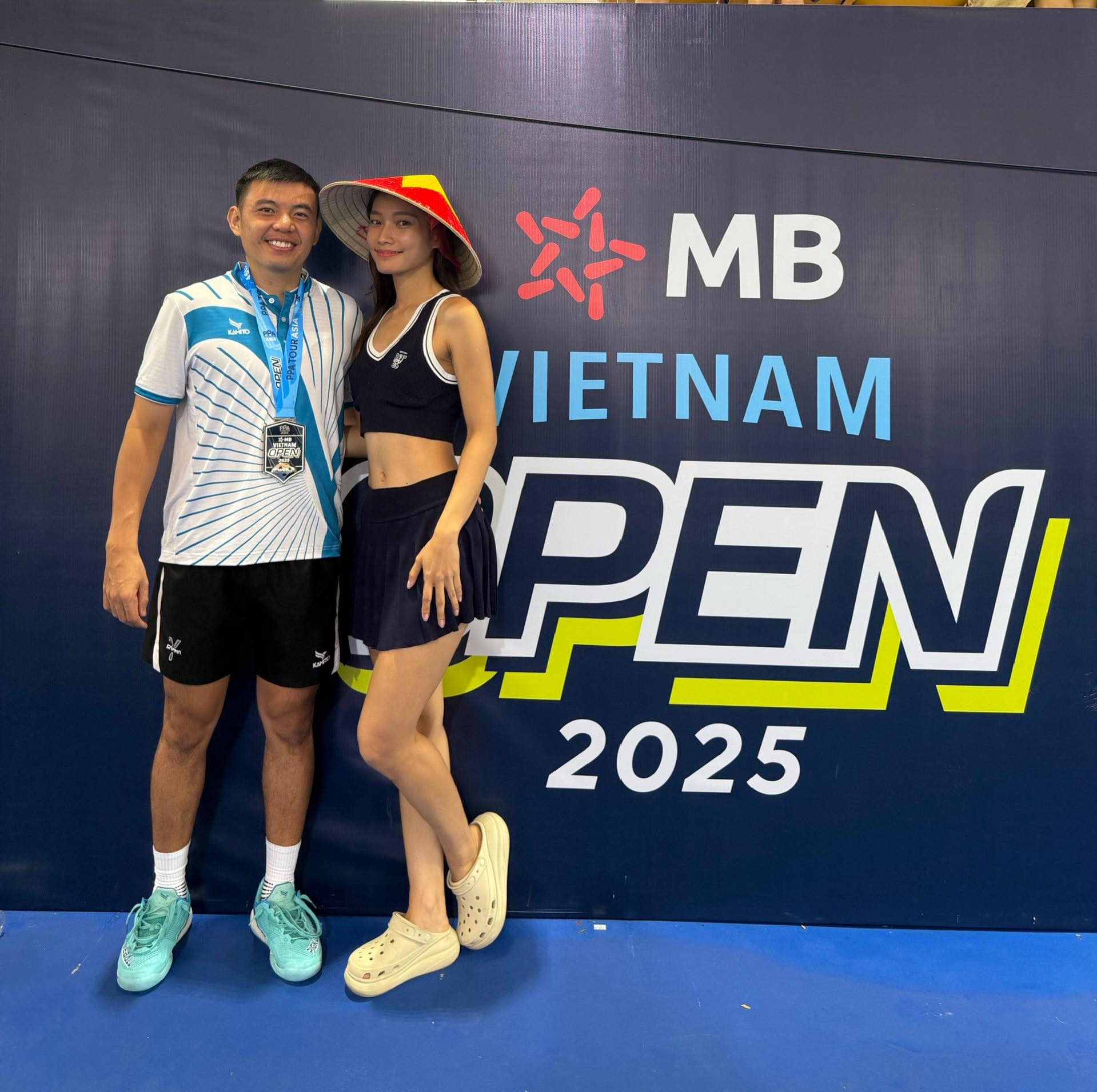 Hotgirl RMIT xinh đẹp được Lý Hoàng Nam tuyên bố dành tặng cúp vô địch PPA Tour Asia là ai?- Ảnh 18. Hotgirl RMIT xinh đẹp được Lý Hoàng Nam tuyên bố dành tặng cúp vô địch PPA Tour Asia là ai?- Ảnh 18.