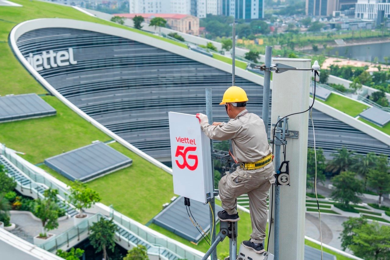 Kỷ lục số trạm 5G của Viettel - Ảnh 1.