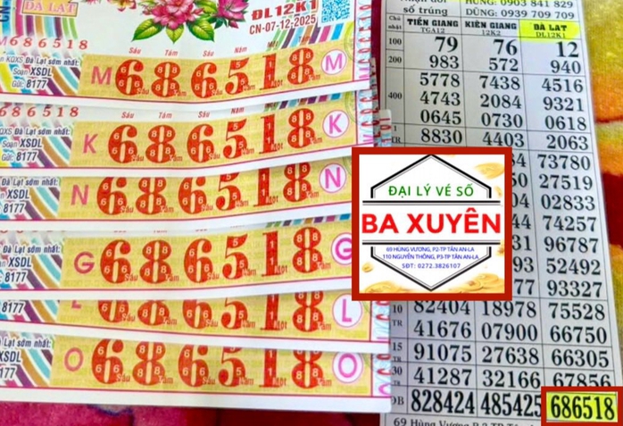 Đại lý xổ số miền Nam chờ khách trúng độc đắc 24 tỉ đồng - Ảnh 2. Đại lý xổ số miền Nam chờ khách trúng độc đắc 24 tỉ đồng - Ảnh 2.