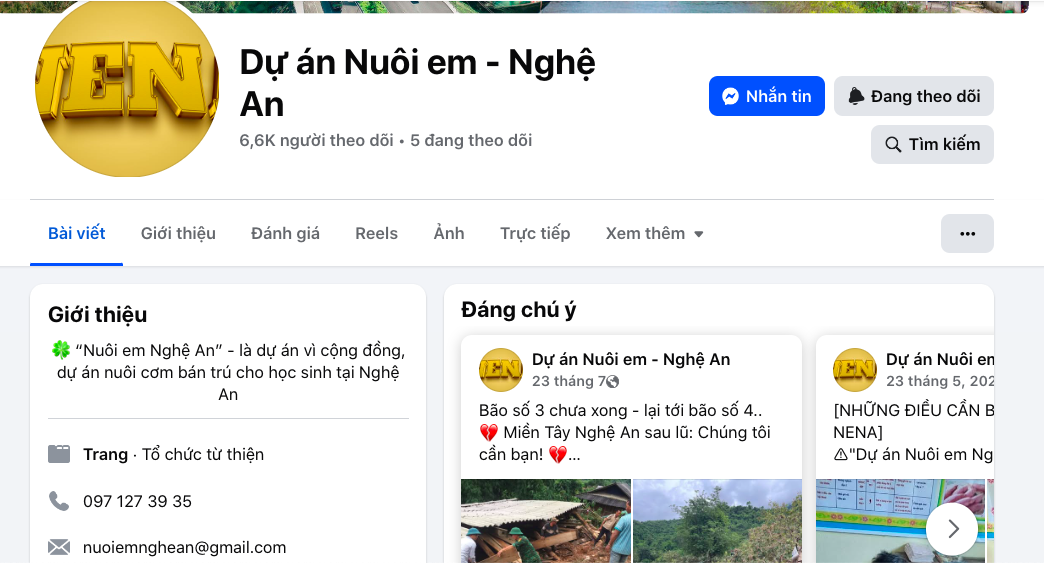 Người phụ trách dự án Nuôi em Nghệ An "mất liên lạc", Luật sư nói về dấu hiệu vi phạm - Ảnh 1. Người phụ trách dự án Nuôi em Nghệ An "mất liên lạc", Luật sư nói về dấu hiệu vi phạm - Ảnh 1.