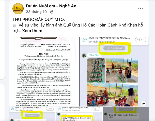 Người phụ trách dự án Nuôi em Nghệ An "mất liên lạc", Luật sư nói về dấu hiệu vi phạm - Ảnh 2. Người phụ trách dự án Nuôi em Nghệ An "mất liên lạc", Luật sư nói về dấu hiệu vi phạm - Ảnh 2.