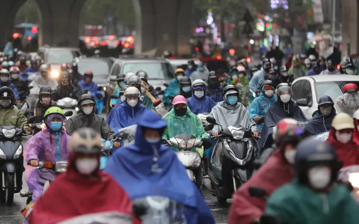 Miền Bắc rét đậm cuối tuần , thời tiết Hà Nội và vùng núi lạnh giá - Ảnh 1.