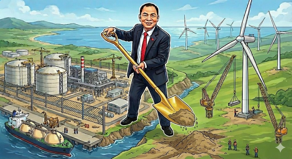 Vừa ra đời thành startup tỷ đô khủng nhất Việt Nam: Khởi công loạt dự án 200.000 tỷ đồng, quy mô công suất bằng cả 3 thuỷ điện Hoà Bình, Sơn La, Lai Châu cộng lại - Ảnh 1.