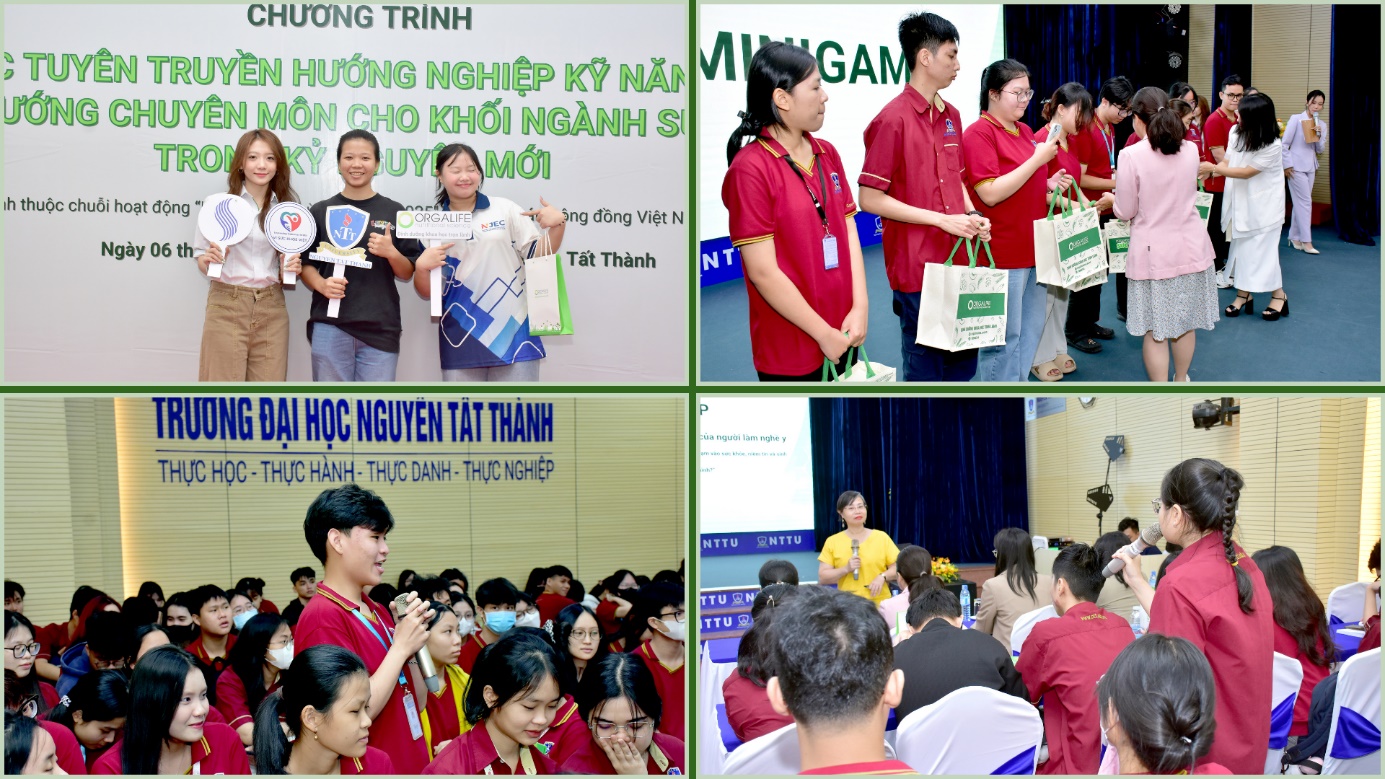 Hành trình “Nhân sự kế thừa ngành y” tiếp tục lan tỏa tại Trường Đại học Nguyễn Tất Thành - Ảnh 3. Hành trình “Nhân sự kế thừa ngành y” tiếp tục lan tỏa tại Trường Đại học Nguyễn Tất Thành - Ảnh 3.