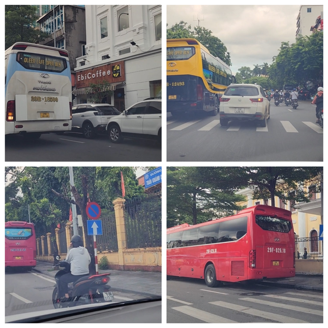 H&agrave; Nội th&iacute; điểm hạn chế xe &ocirc; t&ocirc; tr&ecirc;n 16 chỗ tại phố cổ - Ảnh 1.