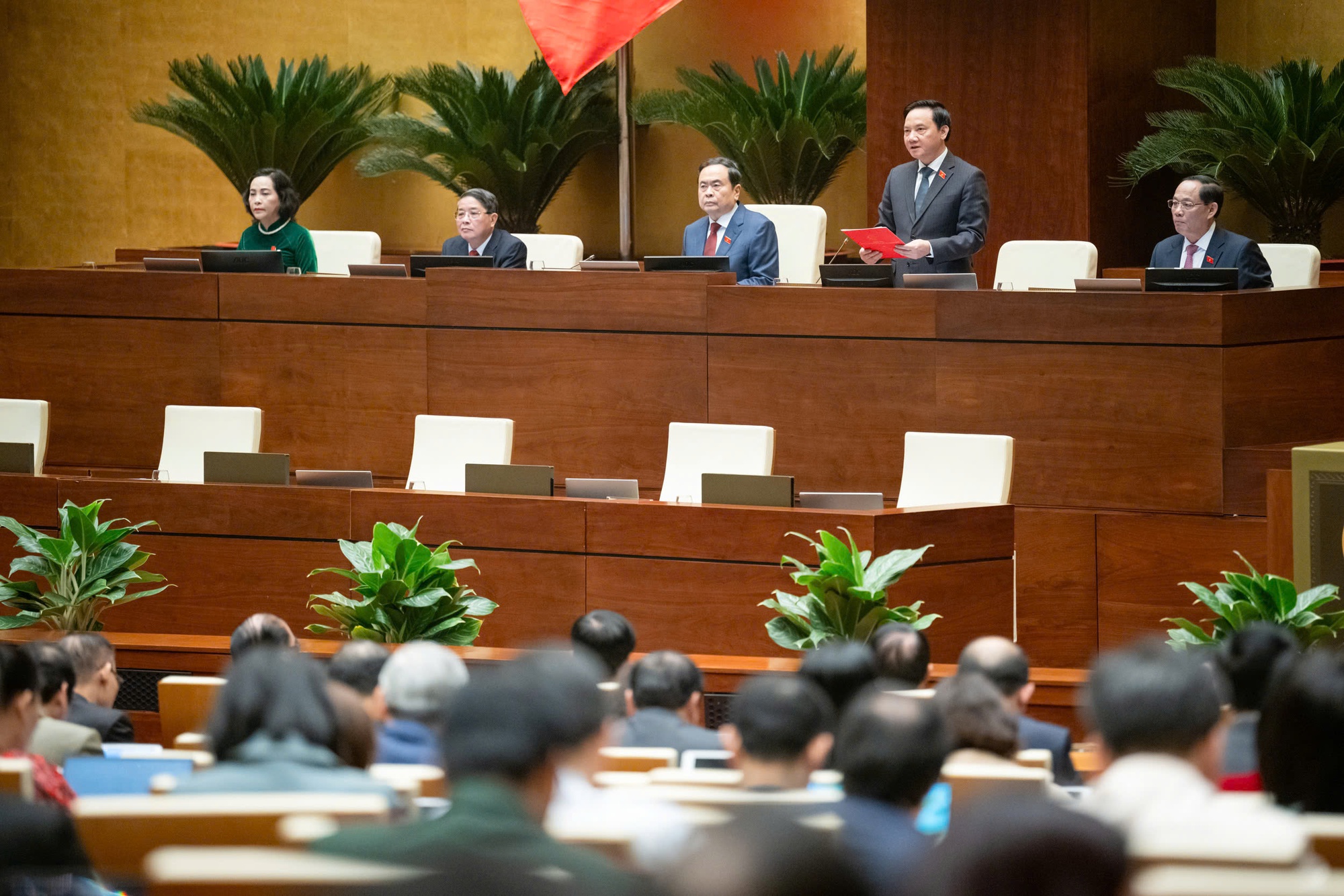 TỔNG THUẬT: KHAI MẠC KỲ HỌP BẤT THƯỜNG LẦN THỨ 9, QUỐC HỘI KHÓA XV- Ảnh 6.