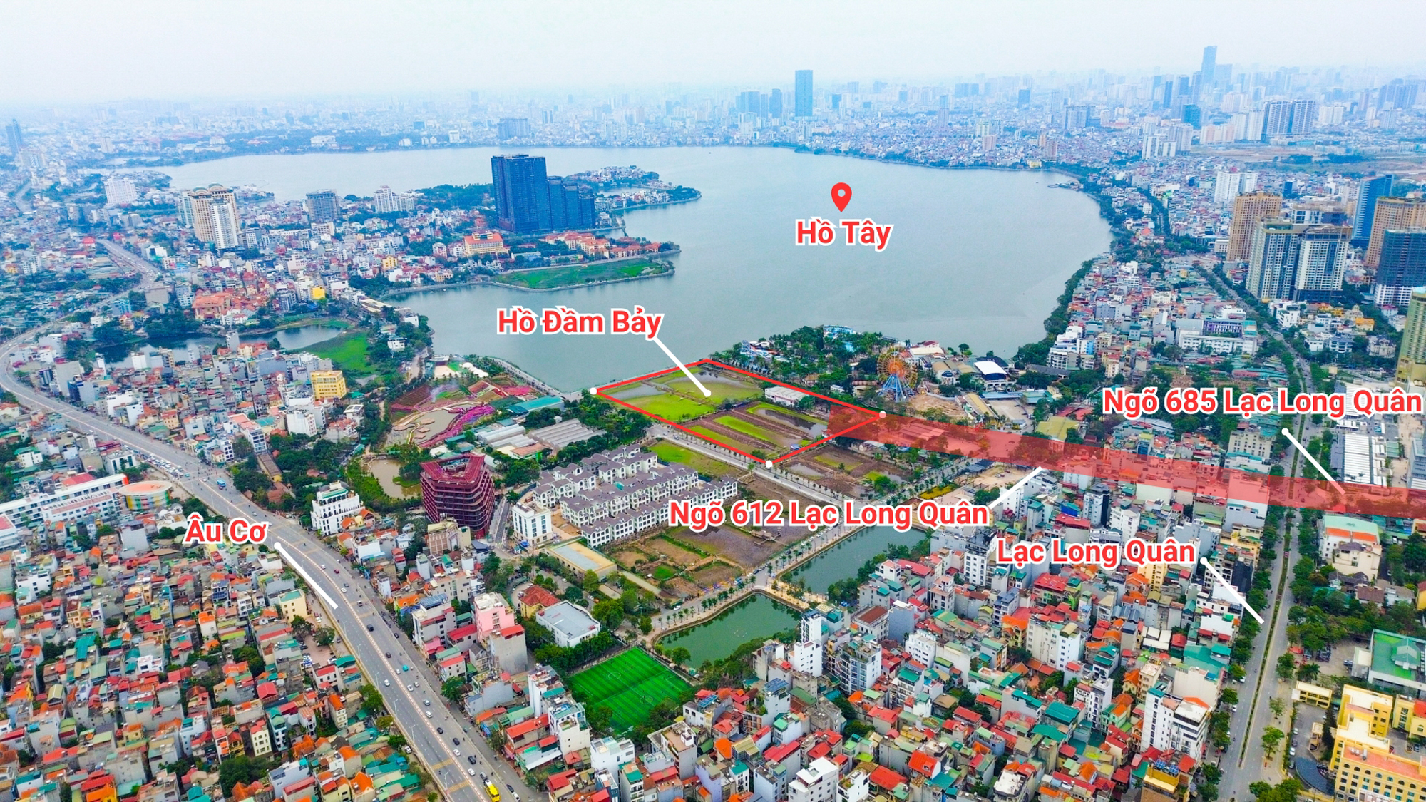 Khu vực sẽ c&oacute; đường ống d&agrave;i hơn 5 km, trị gi&aacute; 550 tỷ để đưa nước s&ocirc;ng Hồng v&agrave;o s&ocirc;ng T&ocirc; Lịch- Ảnh 7.