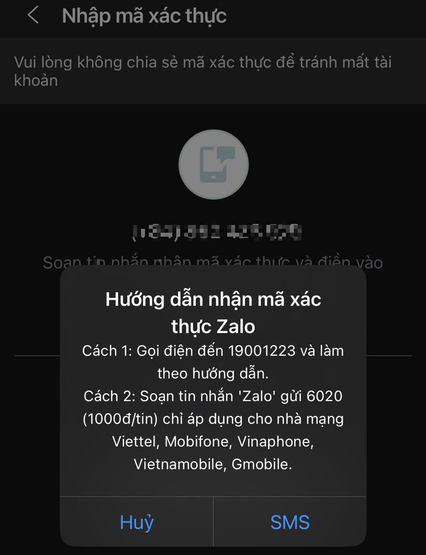 Người d&ugrave;ng ngỡ ng&agrave;ng khi tạo t&agrave;i khoản Zalo, lấy lại mật khẩu bị mất ph&iacute;- Ảnh 2.