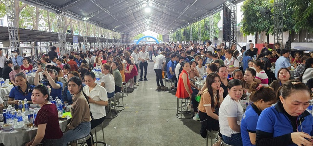 Hình ảnh 1 doanh nghiệp ở Bình Dương đãi 370 bàn tiệc - Ảnh 1.