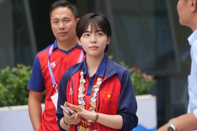 Đã tìm ra danh tính nữ VĐV bắn súng viral khắp MXH vì quá xinh đẹp, từng tình nguyện nhập ngũ, giành HCV SEA Games- Ảnh 7.