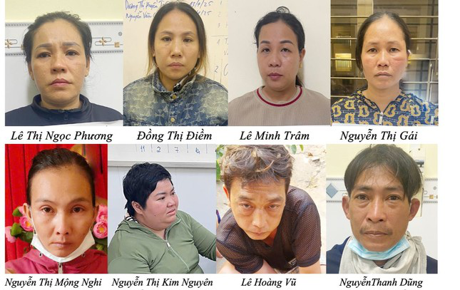 Tạm giữ 9 đối tượng dàn cảnh cướp tài sản trước cổng chùa Kim Tiên - Ảnh 2.