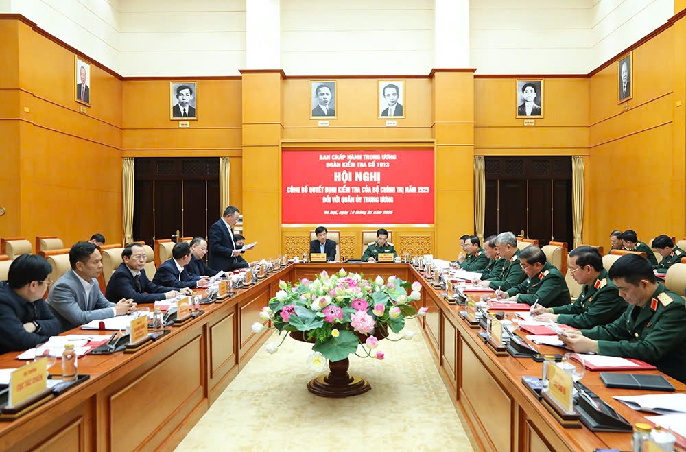 Triển khai quyết định kiểm tra qu&acirc;n ủy trung ương năm 2025 - Ảnh 2.