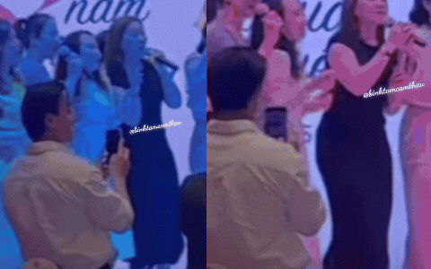 T&oacute;m d&iacute;nh Mỹ T&acirc;m c&ugrave;ng một người đ&agrave;n &ocirc;ng đ&oacute;n Tết tại Đ&agrave; Nẵng, th&aacute;i độ lọt v&agrave;o camera g&acirc;y ch&uacute; &yacute;- Ảnh 7.