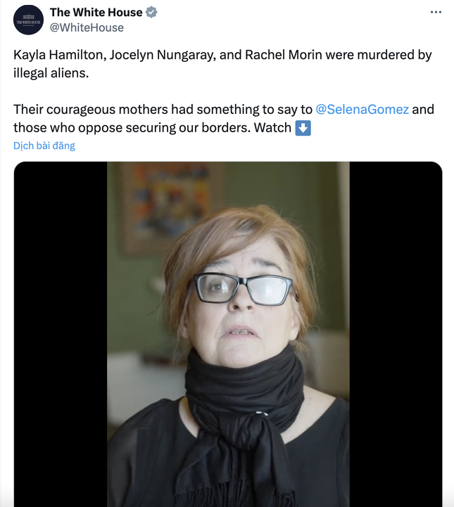 Nh&agrave; Trắng phản hồi video kh&oacute;c l&oacute;c của Selena Gomez- Ảnh 1.