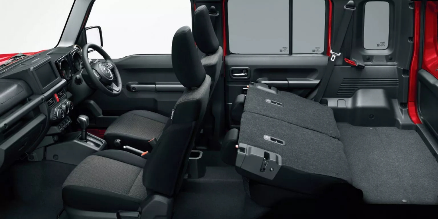 Suzuki Jimny bản 5 cửa ra mắt: Cabin rộng hơn, ghế êm hơn bản 3 cửa đang bán ở Việt Nam, phụ kiện mới lấy cảm hứng từ Toyota Prado- Ảnh 15.
