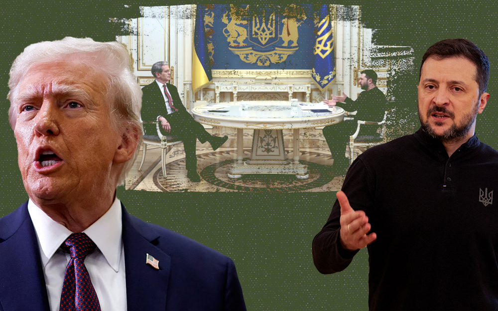 Bị ông Zelensky cự tuyệt, ông Trump đưa ra thỏa thuận khoáng sản khắc nghiệt hơn: Đòi 500 tỷ USD từ Kiev? - Ảnh 2.