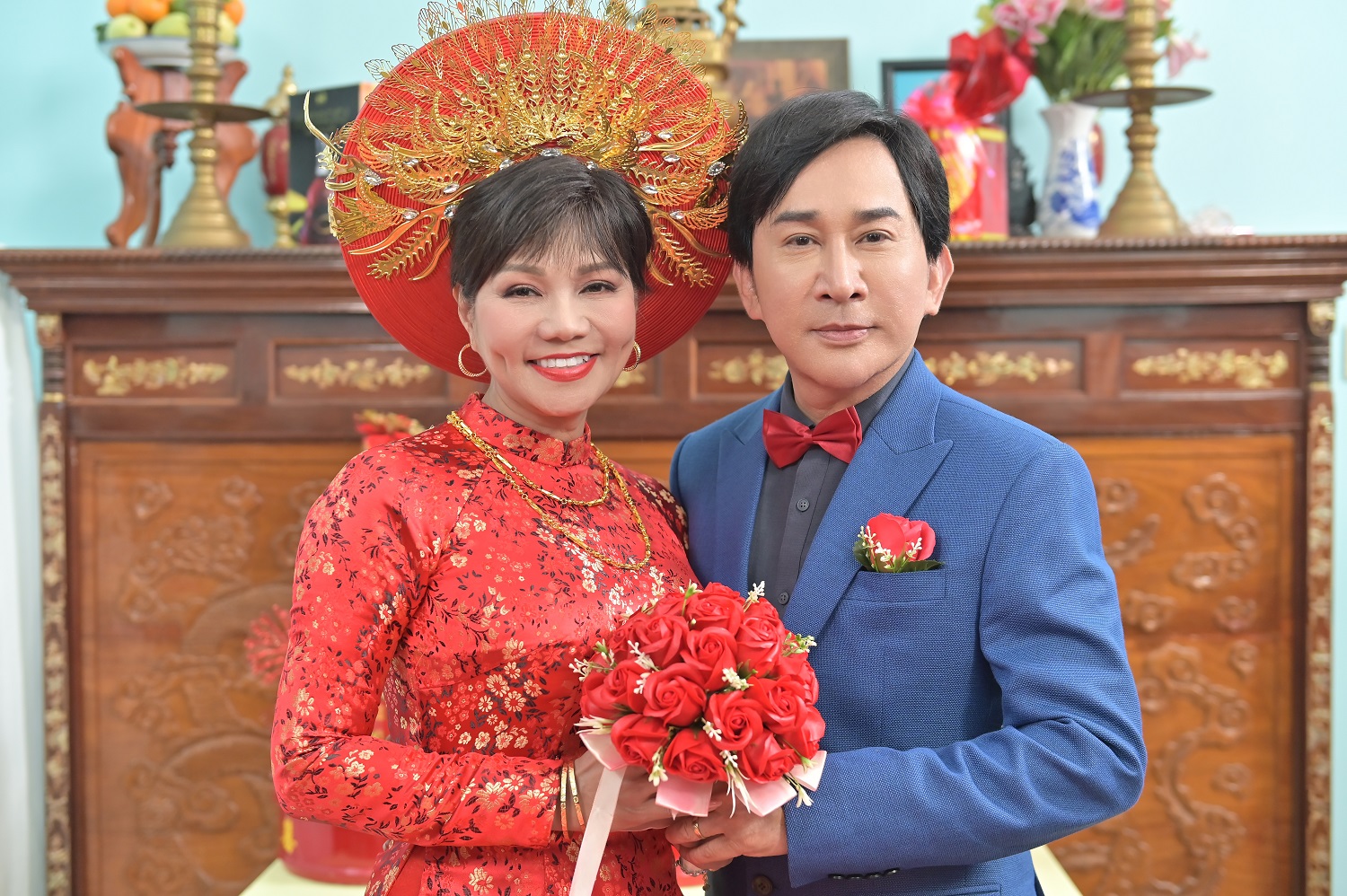 Kim Tử Long: “Tôi ước gì được hôn Ngọc Huyền thật một lần” - Ảnh 1.