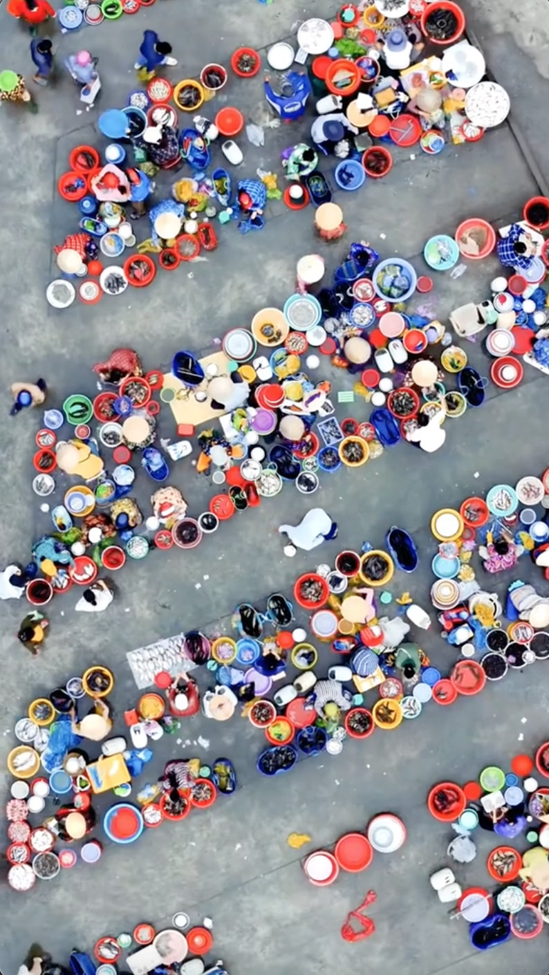 Giật m&igrave;nh với bức ảnh khu chợ miền T&acirc;y nh&igrave;n từ tr&ecirc;n cao: Chỉ c&oacute; 1 tại Việt Nam, nhiều người kh&ocirc;ng tin l&agrave; thật- Ảnh 2.