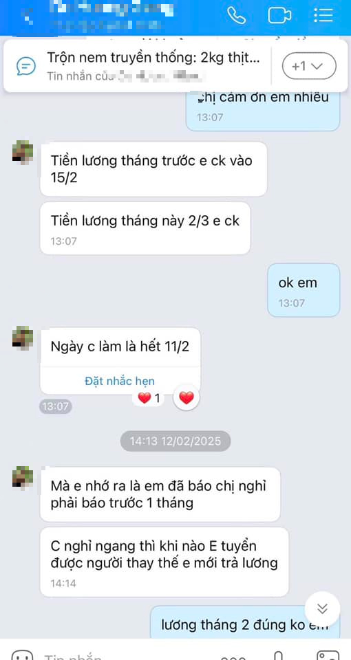 Chủ quán phở bị tố chèn ép nhân viên gây bức xúc: Nghỉ việc trừ "âm" lương, 5 sấp bánh tráng bồi thường 1,6 triệu? - Ảnh 1. Chủ quán phở bị tố chèn ép nhân viên gây bức xúc: Nghỉ việc trừ "âm" lương, 5 sấp bánh tráng bồi thường 1,6 triệu? - Ảnh 1.