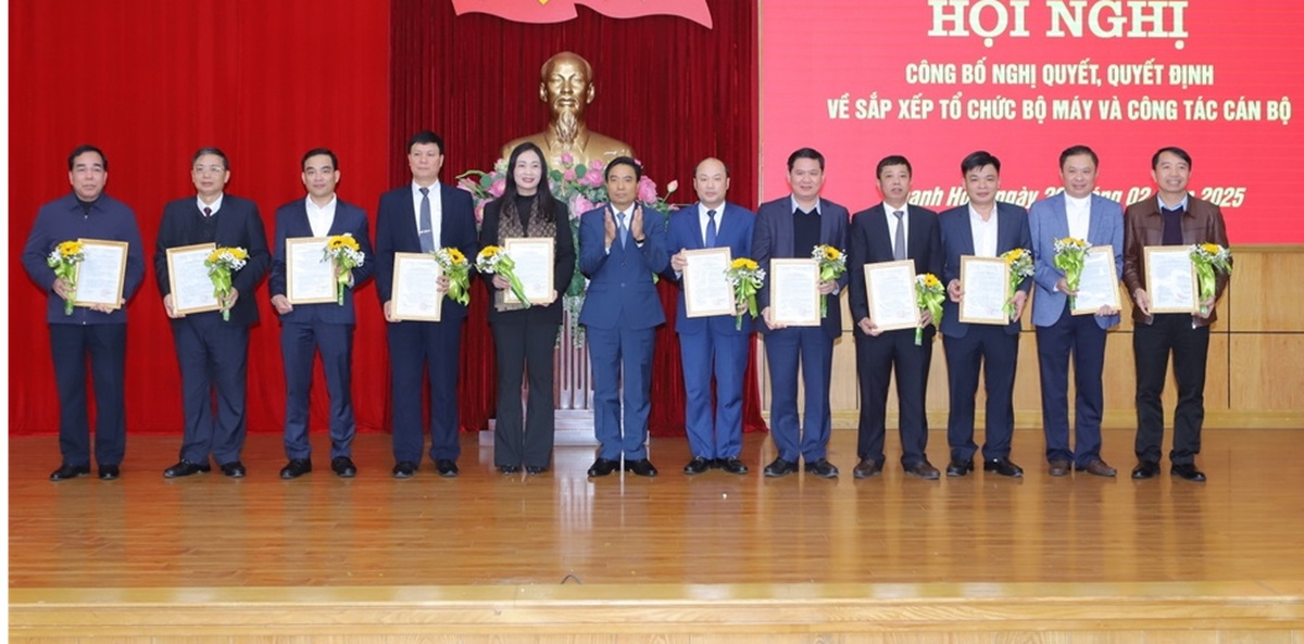 Thanh hóa sắp xếp Sở thành lập mới 6 Sở giảm 5 Giám đốc Sở sau cải tổ - Ảnh 1.