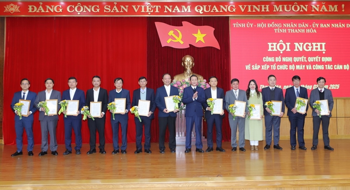 Thanh hóa sắp xếp Sở thành lập mới 6 Sở giảm 5 Giám đốc Sở sau cải tổ - Ảnh 3.