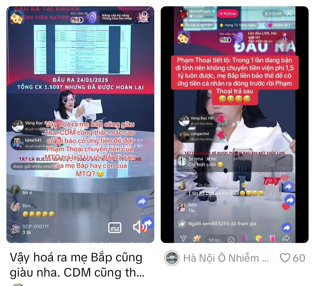 Cư dân mạng dậy sóng sau livestream sao kê của Phạm Thọai - Ảnh 1. Cư dân mạng dậy sóng sau livestream sao kê của Phạm Thọai - Ảnh 1.