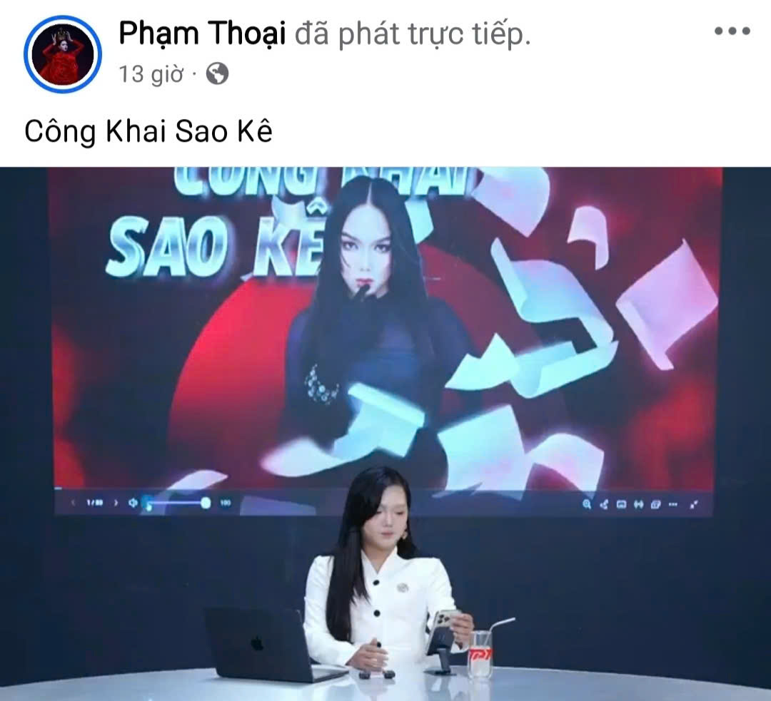 Cư dân mạng dậy sóng sau livestream sao kê của Phạm Thọai - Ảnh 3. Cư dân mạng dậy sóng sau livestream sao kê của Phạm Thọai - Ảnh 3.