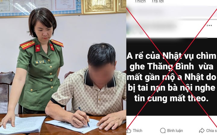 Gã đàn ông bịa đặt chuyện tử vong gia đình ba người gây hoang mang dư luận - Ảnh 1.