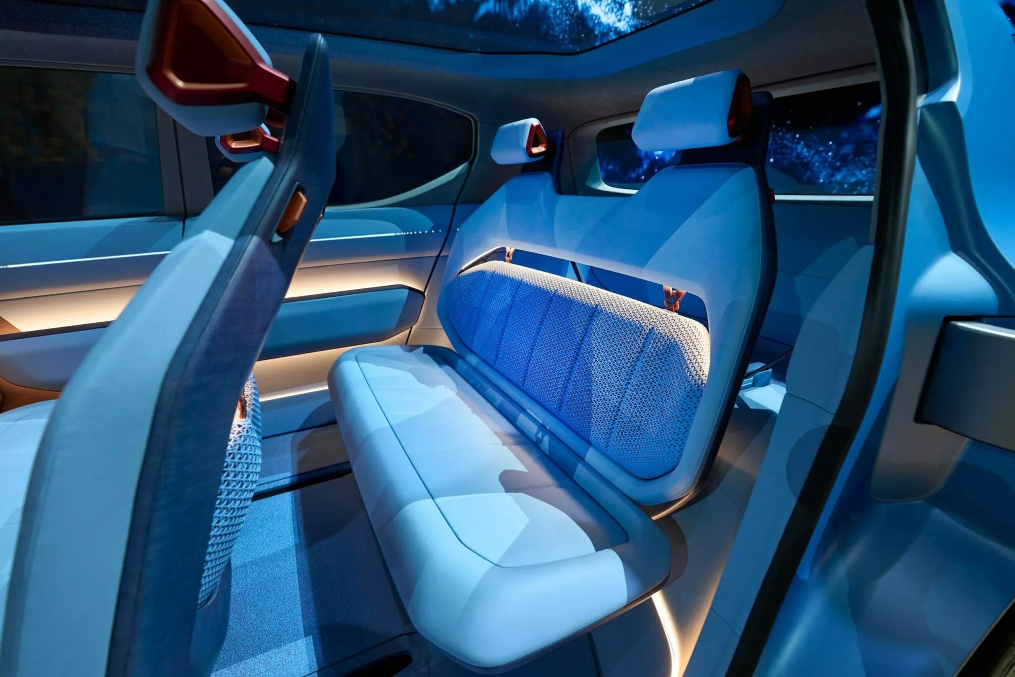 Kia EV2 ra mắt: Cùng phân khúc Seltos nhưng chạy điện, nội thất rộng thênh thang nhờ thiết kế tối giản- Ảnh 19.