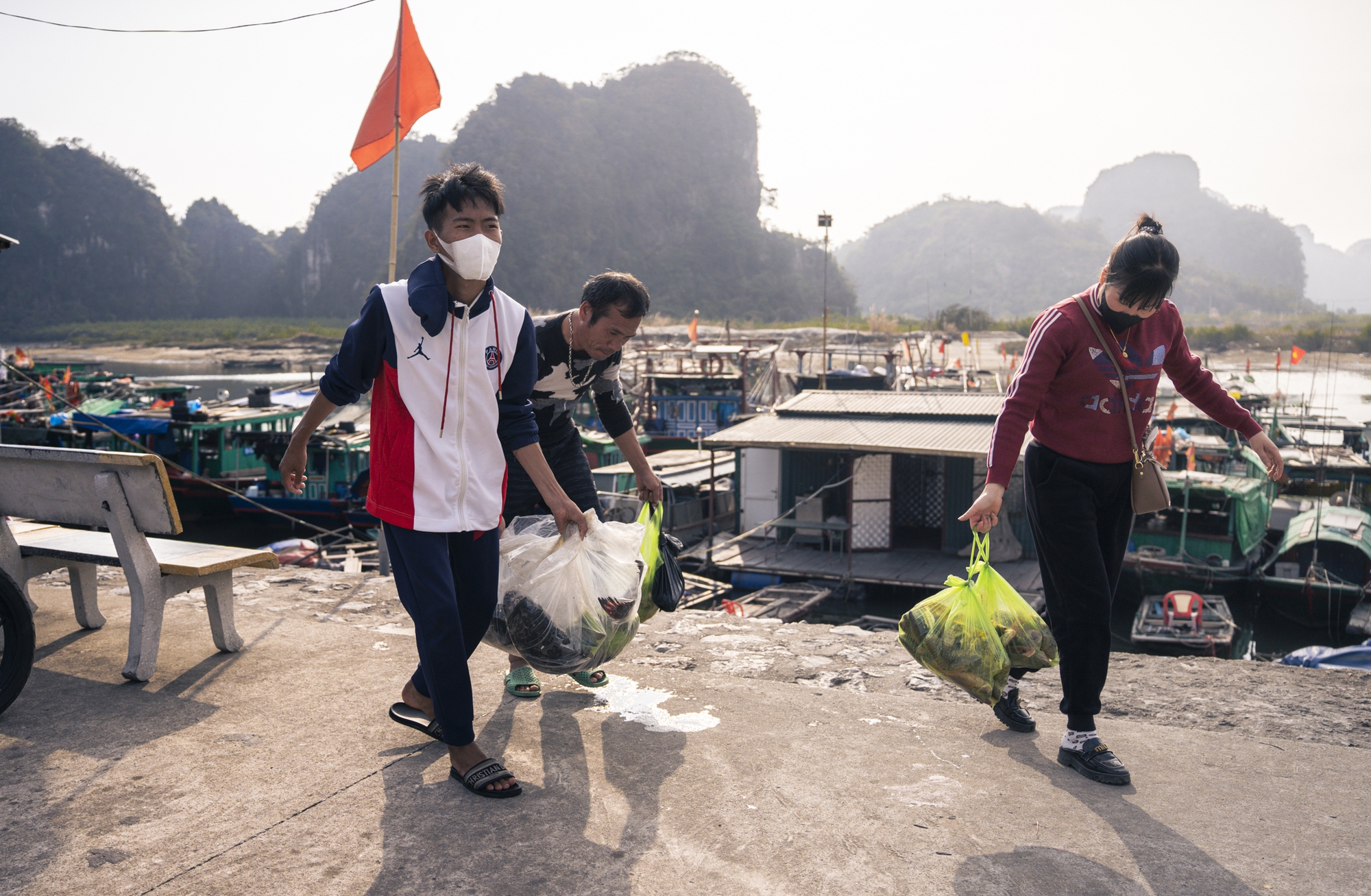 Cảng c&aacute; C&aacute;i X&agrave; Cong Quảng Ninh: Điểm neo đậu an to&agrave;n cho t&agrave;u thuyền - Ảnh 10.