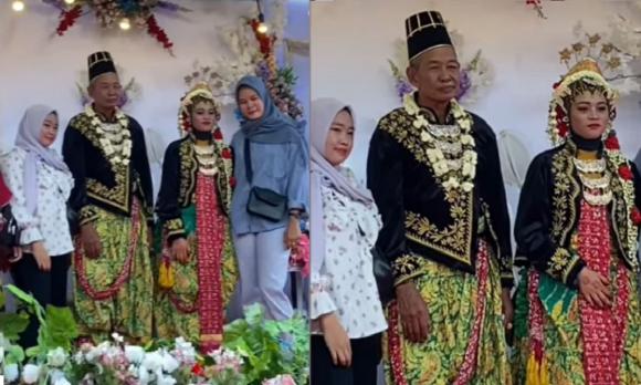 Đ&aacute;m cưới g&acirc;y sốc: Cụ &ocirc;ng 75 tuổi rước c&ocirc; d&acirc;u 15 tuổi về dinh - Ảnh 1.