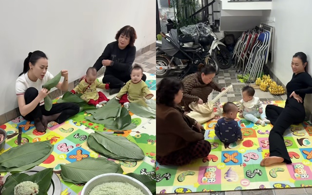 Phương Oanh đưa con về nh&agrave; ngoại, lần đầu l&agrave;m một việc sau khi lấy chồng- Ảnh 1.