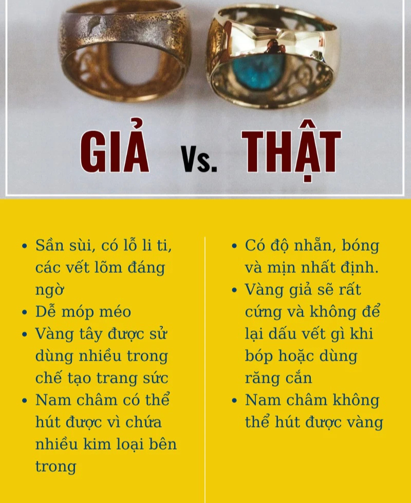 Mua vàng ngày vía Thần Tài: 5 đặc điểm nhận biết vàng thật - Ảnh 2.
