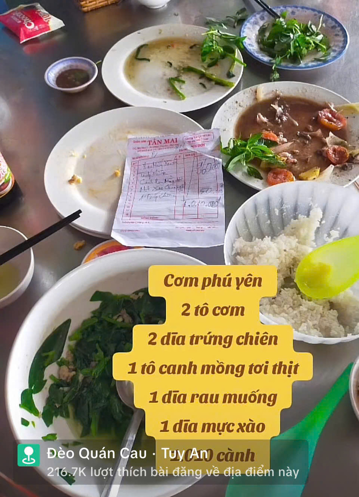 Phạt chủ quán cơm Tân Mai Phú Yên hơn 8 , 2 triệu đồng - Ảnh 2.