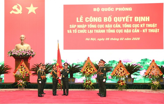 Công bố sáp nhập Tổng cục Hậu cần - Kỹ thuật - Ảnh 1.